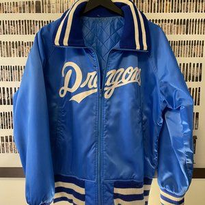 Descente - Chunichi Dragons vintage On-Field Bomber jacket (1986) NPB JAPAN Team